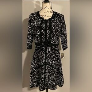 NWT Taylor Two-Piece Sweater Dress & Cardigan Set